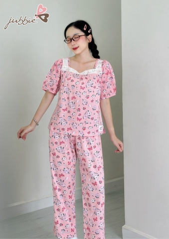 BL Cổ vuông viền ren - 32578