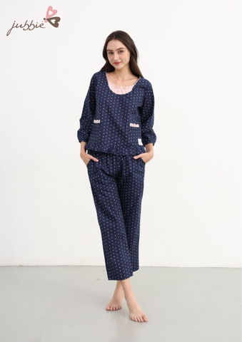 BD Cổ tròn phối ren - 40402