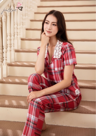 BLD Cổ bẻ viền ren - 40397