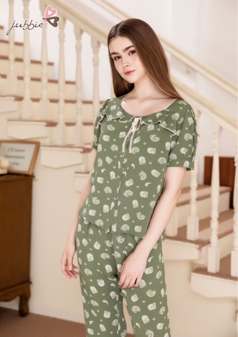 BLD Cổ vuông viền ren - 40398