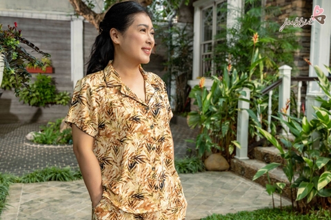 M _ BLD Cổ danton viền đăng - 64005