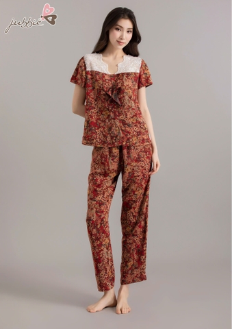 BD Cổ V viền ren - 94084