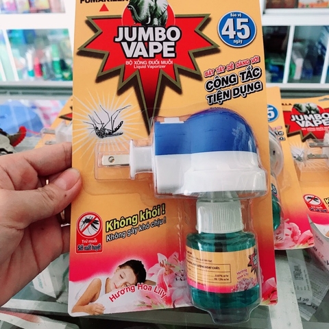 Bộ Máy Xông Tinh Dầu Đuổi Muỗi Jumbo