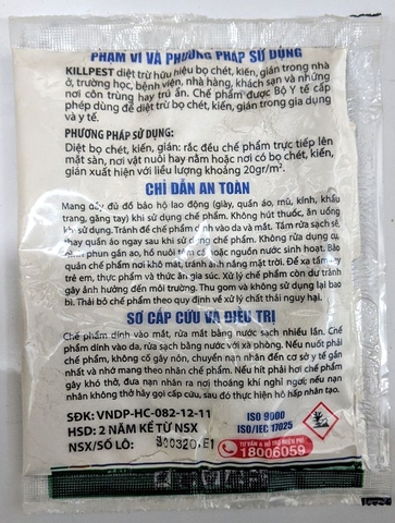 Phấn Diệt Kiến Kill Pest - Vipesco