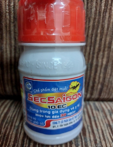 Thuốc Diệt Côn Trùng Sec SaiGon 10EC - Chai 100 ml