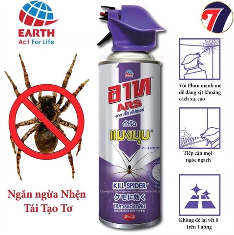 Chai Xịt Diệt Nhện ARS 300ml