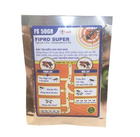 Bột Diệt Kiến FIPRO SUPER 50GR