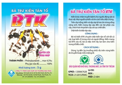 Thuốc Diệt Kiến BTK