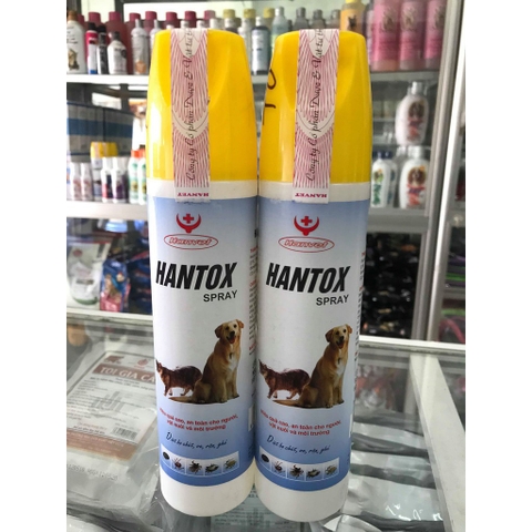 Chai Xịt Diệt Rận Bọ Chét Hantox Spray 300ml