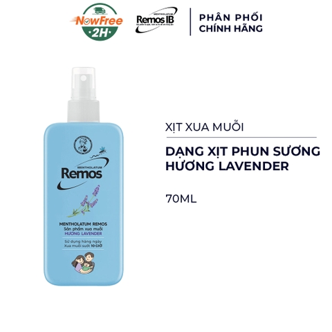 Bình Xịt Chống Muỗi Remos - 70ml