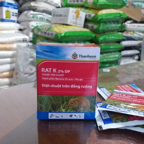 Thuốc Diệt Chuột RAT K 2% DP