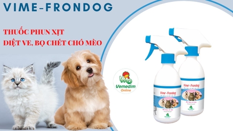 Diệt Ve Rận, Bọ Chét Chó Mèo Vime Frondog