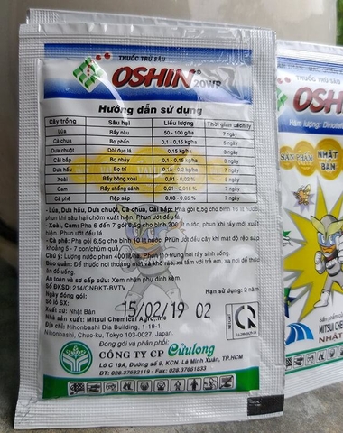 Oshin 200wp - Diệt Trừ Bọ Nhảy - Rầy Xanh - Rệp