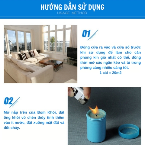 Thuốc Diệt Gián Dạng Khói Longhua Xinye