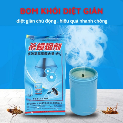 Thuốc Diệt Gián Dạng Khói Longhua Xinye