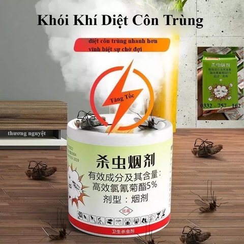 Hộp Khói Khí Diệt Côn Trùng B6