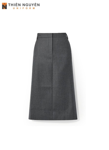 chân váy công sở chữ A màu xám