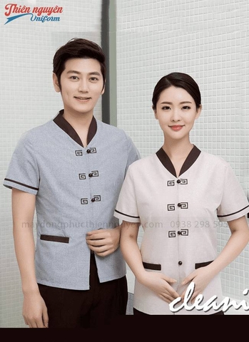 đồng phục buồng phòng khách sạn