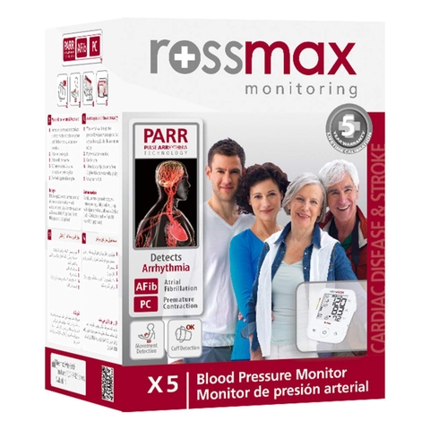 Máy đo huyết áp bắp tay RossMax X5