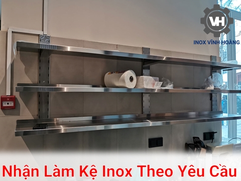 Nhận làm kệ inox theo yêu cầu tại Hà Nội