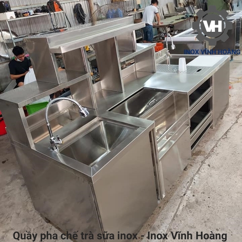 Các lỗi thương gặp trong quá trình sử dụng quầy pha chế inox