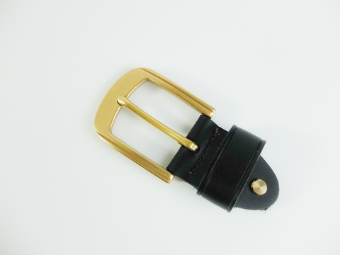 Mặt khoá đồng đúc 4cm mẫu BN5 cho thắt lưng da bò bảng dây 3.8cm - 3.9 cm Manuk Leather