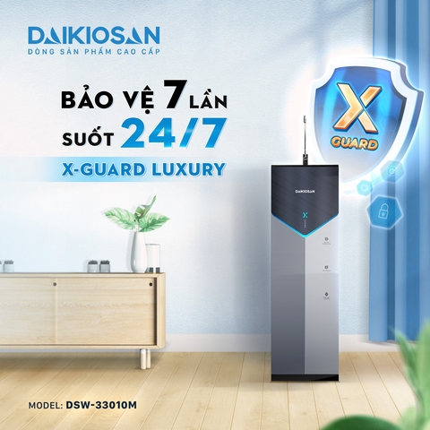 Máy lọc nước Daikiosan X-Guard Luxury DSW-33010M