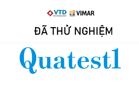 Dòng NEVE UP của VIMAR ITALIA đã được thử nghiệm chất lượng