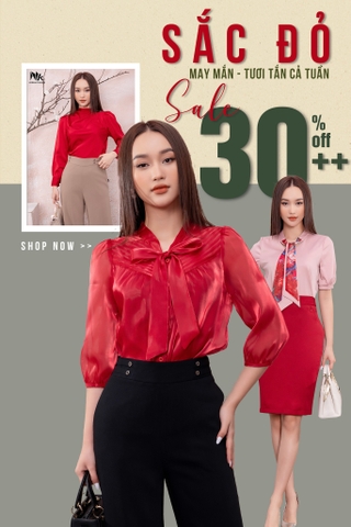 SẮC ĐỎ MAY MẮN - TƯƠI TẮN CẢ TUẦN