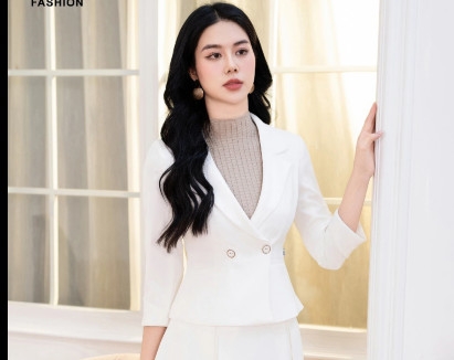 Vest 2 Lớp Tay Lỡ Cúc Bọc NKAK2309001