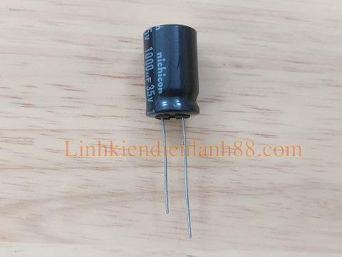 Tụ Hóa 1000uf 35v Nichicon (loại xịn) Mới, Chính Hãng 100%.