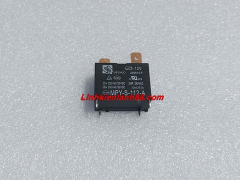 Relay cấp lốc 25a mpy-s-112-a mới chính Hãng.