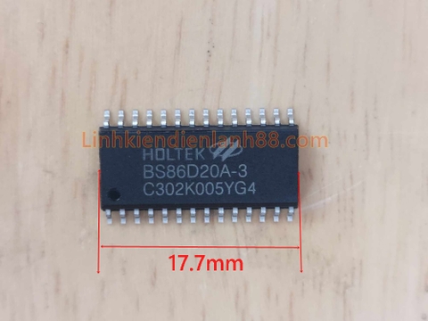 IC BS86D20A-3 Sop-28 mới chính Hãng HOLTEK 100%.