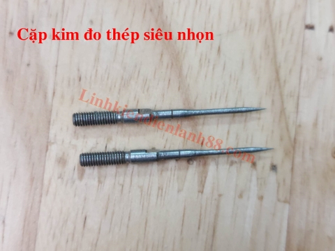 Cặp Kim đo thép siêu cứng siêu nhọn  3.9cm (2 cái).