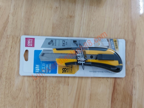 Dao Rọc Giấy SK2 18mm DeLi Mới, Chính Hãng !