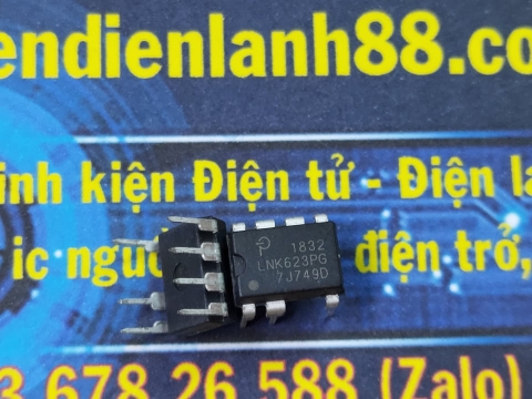 IC Nguồn LNK623PG LNK623P Dip-7 mới chính Hãng 100%