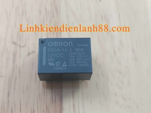 Relay G5CA-1A-E-12VDC 12V 10A 4 chân mới Chính hãng 100%