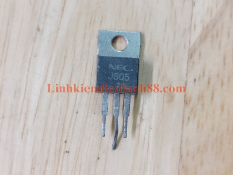 Mosfet 2SJ605 J605 tháo máy lưng đồng, chân đồng chất lượng !