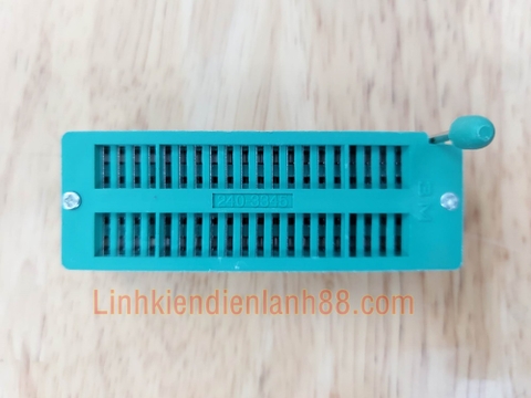 Socket 40p 40 chân xanh nạp IC ( bản rộng ) mới !