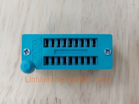Socket 18p 18 chân xanh nạp IC mới !
