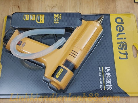 Súng Bắn Keo DL401100 Deli 100W loại to ( Tặng Kèm Keo Nến 11mm).