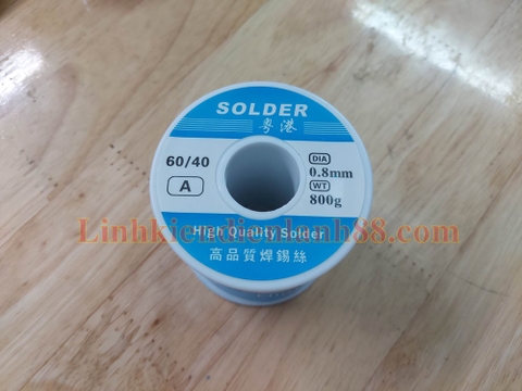 Thiếc Hàn Solder YUEKONG 0.8mm A60/40 800g.