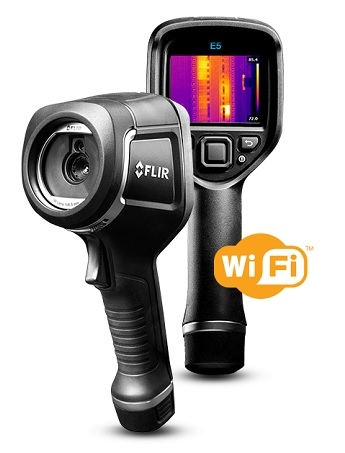 Camera đo nhiệt độ hồng ngoại FLIR E5-XT (-20°C~400°C, 160 × 120 pixels, 5.2 mrad, realtime)
