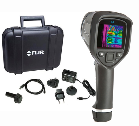 Camera đo nhiệt độ FLIR E4 (250 °C, 80 x 60 pixels, 10.3 mrad, realtime)