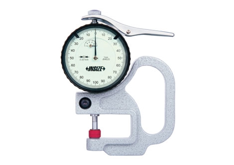 Thước đo độ dày vật liệu kiểu cơ INSIZE 2364-10