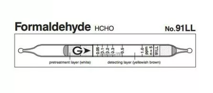 Ống phát hiện nhanh khí Formaldehyde HCHO Gastec No.91LL (0.05-1ppm)