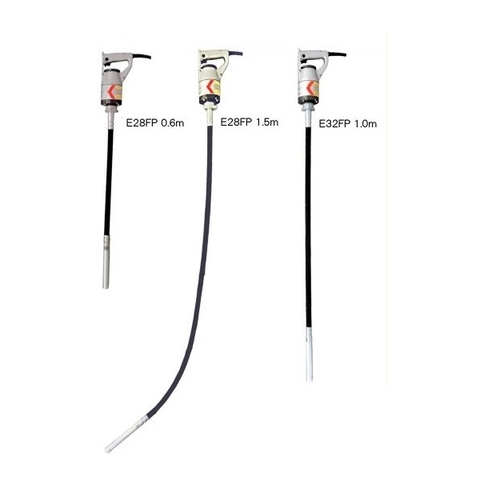 Đầm dùi bê tông cầm tay EXEN E38FP dây dài 1,5m