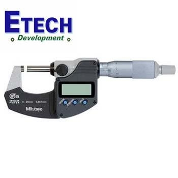 Panme đo ngoài điện tử chống nước Mitutoyo 293-240-30 (0-25mm/0.001mm)