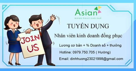 TUYỂN DỤNG NHÂN VIÊN KINH DOANH THÁNG 10