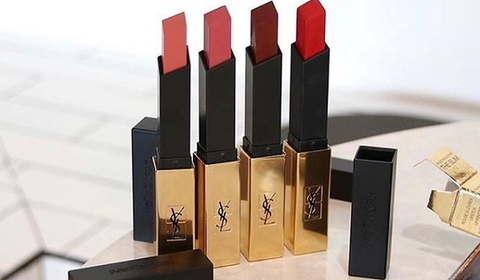 son môi YSL the slim (vỏ vàng)
